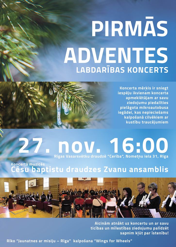 Advent Day Charity Concert poster